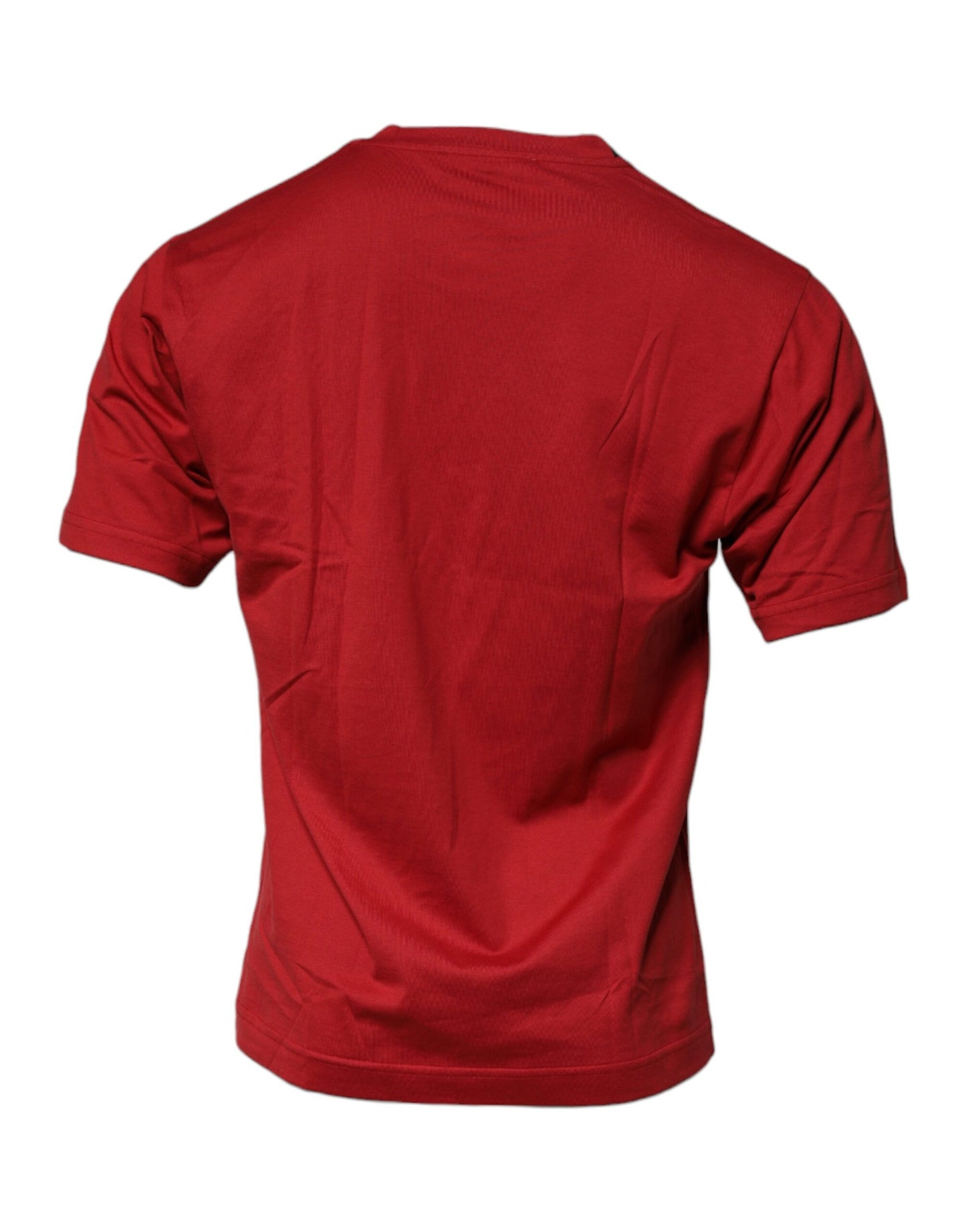 Dolce & Gabbana Red DG Logo Cotton Crew Neck T-shirt – IT46 | S par Dolce & Gabbana | Disponible sur Sandy Store ByNet