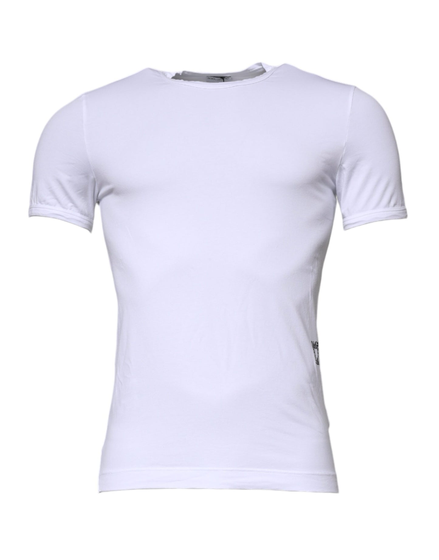 Dolce & Gabbana White Cotton Stretch Crewneck Underwear T-shirt – IT3 | XS par Dolce & Gabbana | Disponible sur Sandy Store ByNet