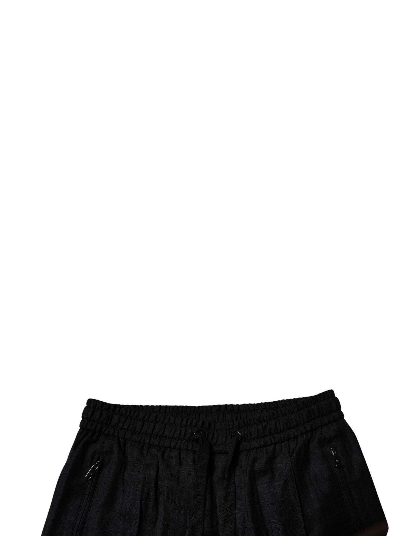 Dolce & Gabbana Black Wool Jogger Jogging Pants – IT48 | M par Dolce & Gabbana | Disponible sur Sandy Store ByNet