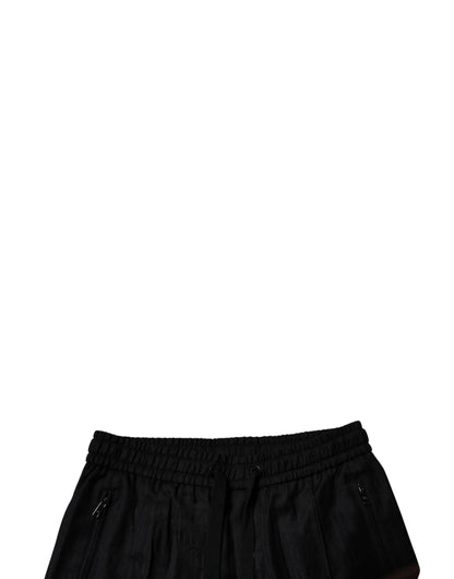 Dolce & Gabbana Black Wool Jogger Jogging Pants – IT48 | M par Dolce & Gabbana | Disponible sur Sandy Store ByNet