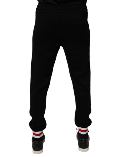 Dolce & Gabbana Black Wool Mid Waist Jogger Sweatpants Pants – IT44 | XS par Dolce & Gabbana | Disponible sur Sandy Store ByNet