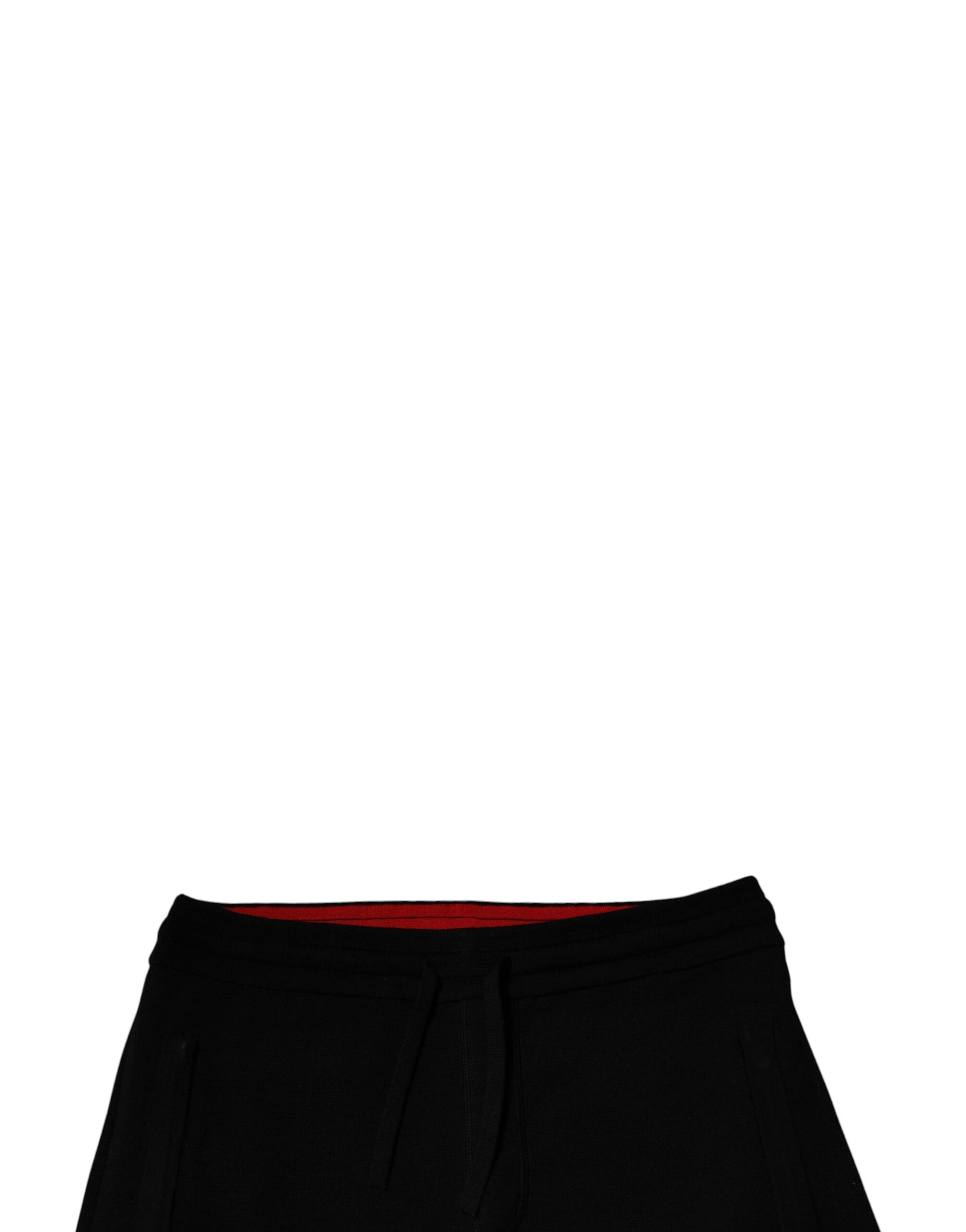 Dolce & Gabbana Black Wool Mid Waist Jogger Sweatpants Pants – IT44 | XS par Dolce & Gabbana | Disponible sur Sandy Store ByNet