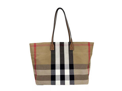 Sac fourre-tout Burberry London Check de taille moyenne à carreaux