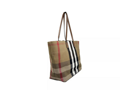 Sac fourre-tout Burberry London Check de taille moyenne à carreaux