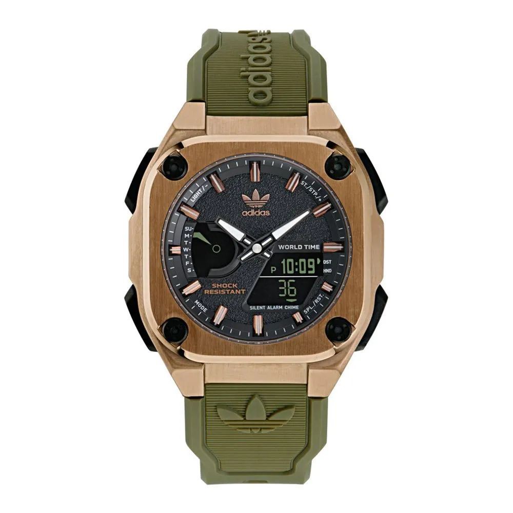 Adidas Green Synthetic Watch – par Adidas | Disponible sur Sandy Store ByNet