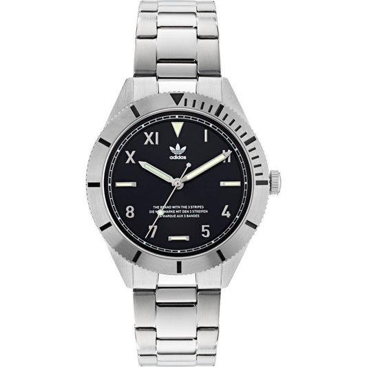 Adidas Gray Stainless Steel Stainless Steel Watch
