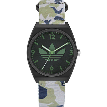 Montre Adidas en tissu multicolore