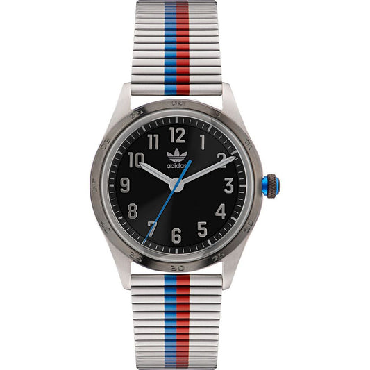 Adidas Gray Stainless Steel Stainless Steel Watch