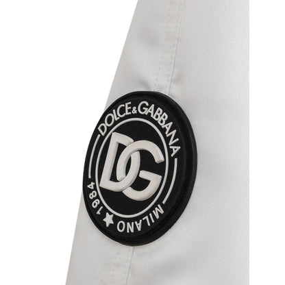 Chaqueta de poliéster beige de Dolce &amp; Gabbana