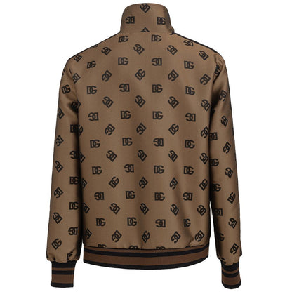 Chaqueta de poliéster color bronce de Dolce &amp; Gabbana