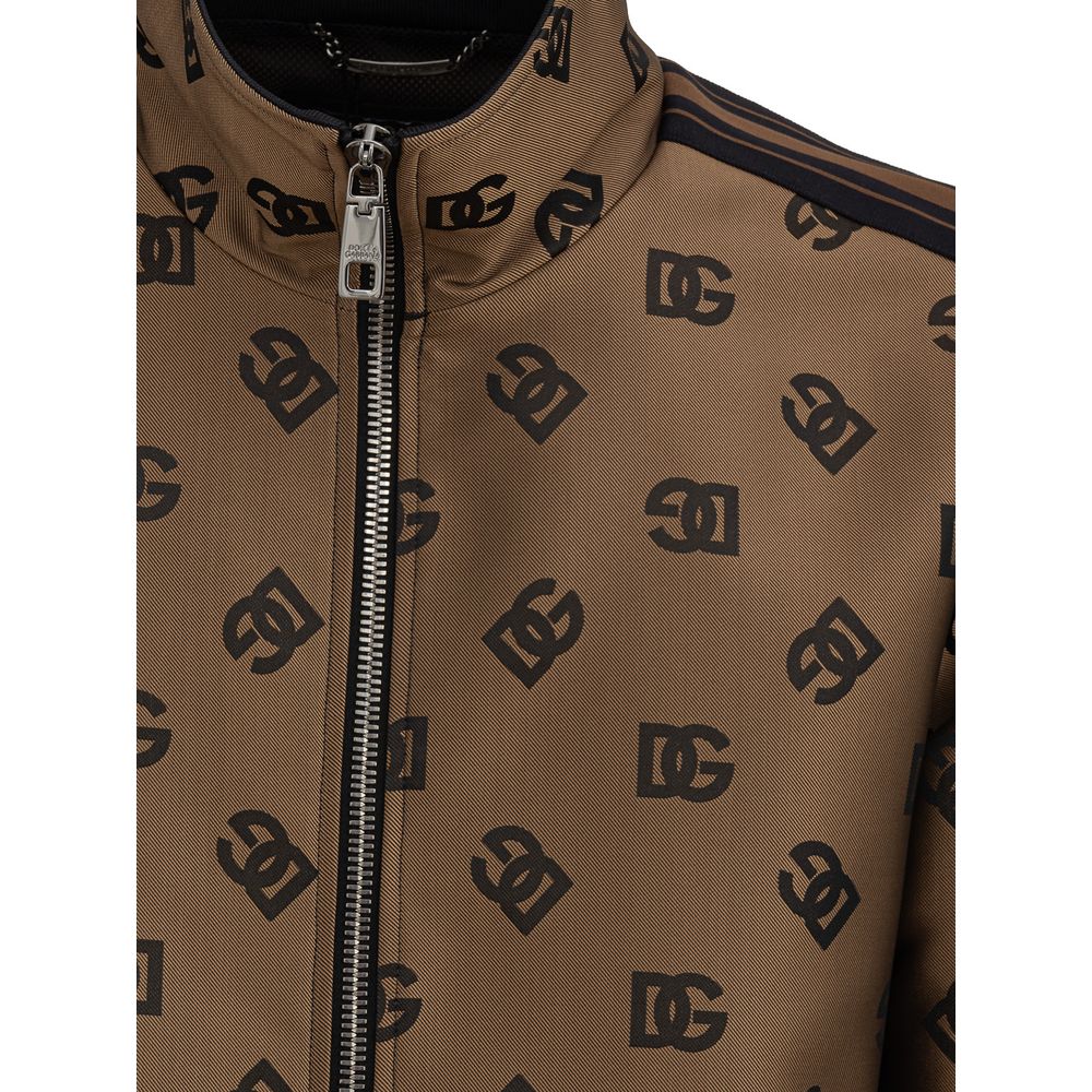 Chaqueta de poliéster color bronce de Dolce &amp; Gabbana