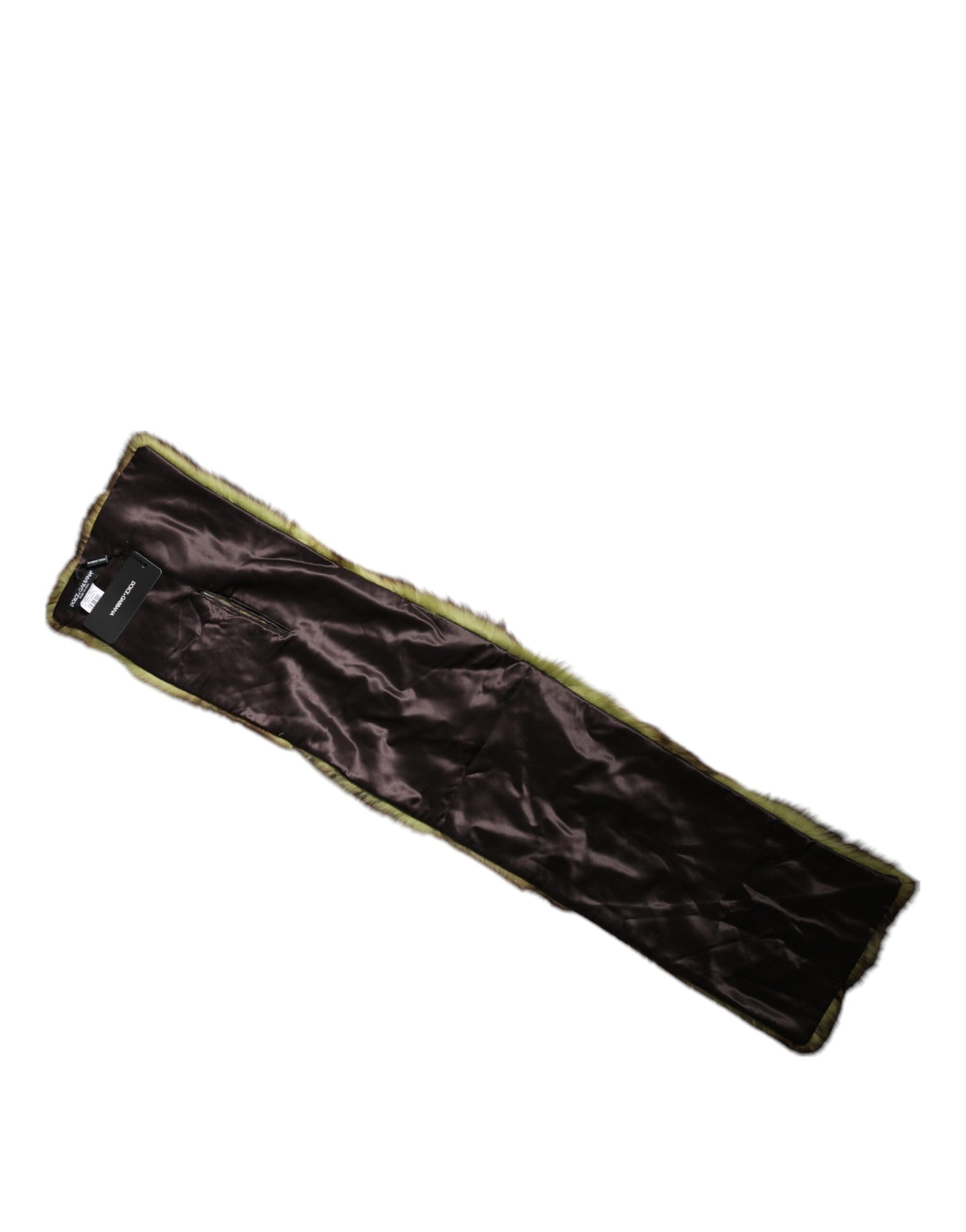 Dolce & Gabbana Multicolor Fur Shawl Neck Wrap Cover Collar Scarf – par Dolce & Gabbana | Disponible sur Sandy Store ByNet