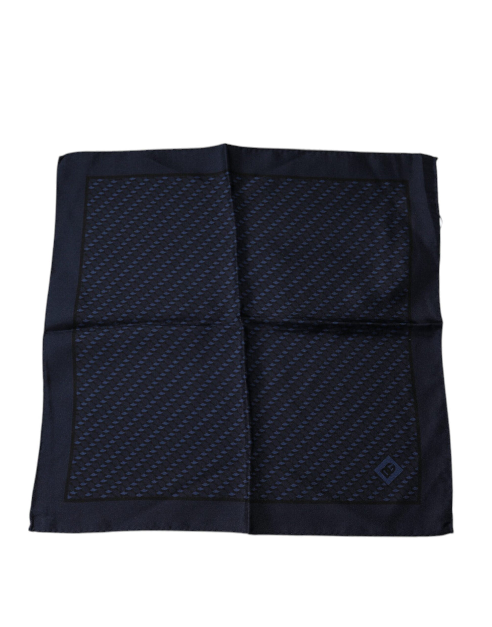 Dolce & Gabbana Dark Blue Fantasy Square Handkerchief Scarf – par Dolce & Gabbana | Disponible sur Sandy Store ByNet