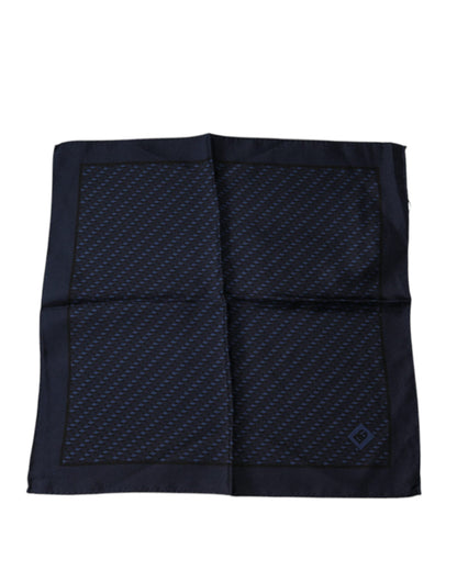 Dolce & Gabbana Dark Blue Fantasy Square Handkerchief Scarf – par Dolce & Gabbana | Disponible sur Sandy Store ByNet