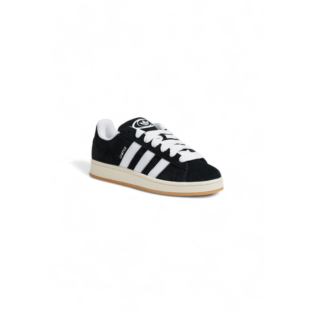 Adidas Black Suede Leather Sneaker