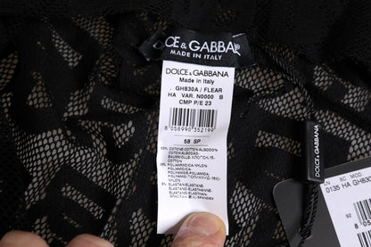 Dolce & Gabbana Black Logo Mesh Whole Head Wrap Hat – 58 cm|M par Dolce & Gabbana | Disponible sur Sandy Store ByNet
