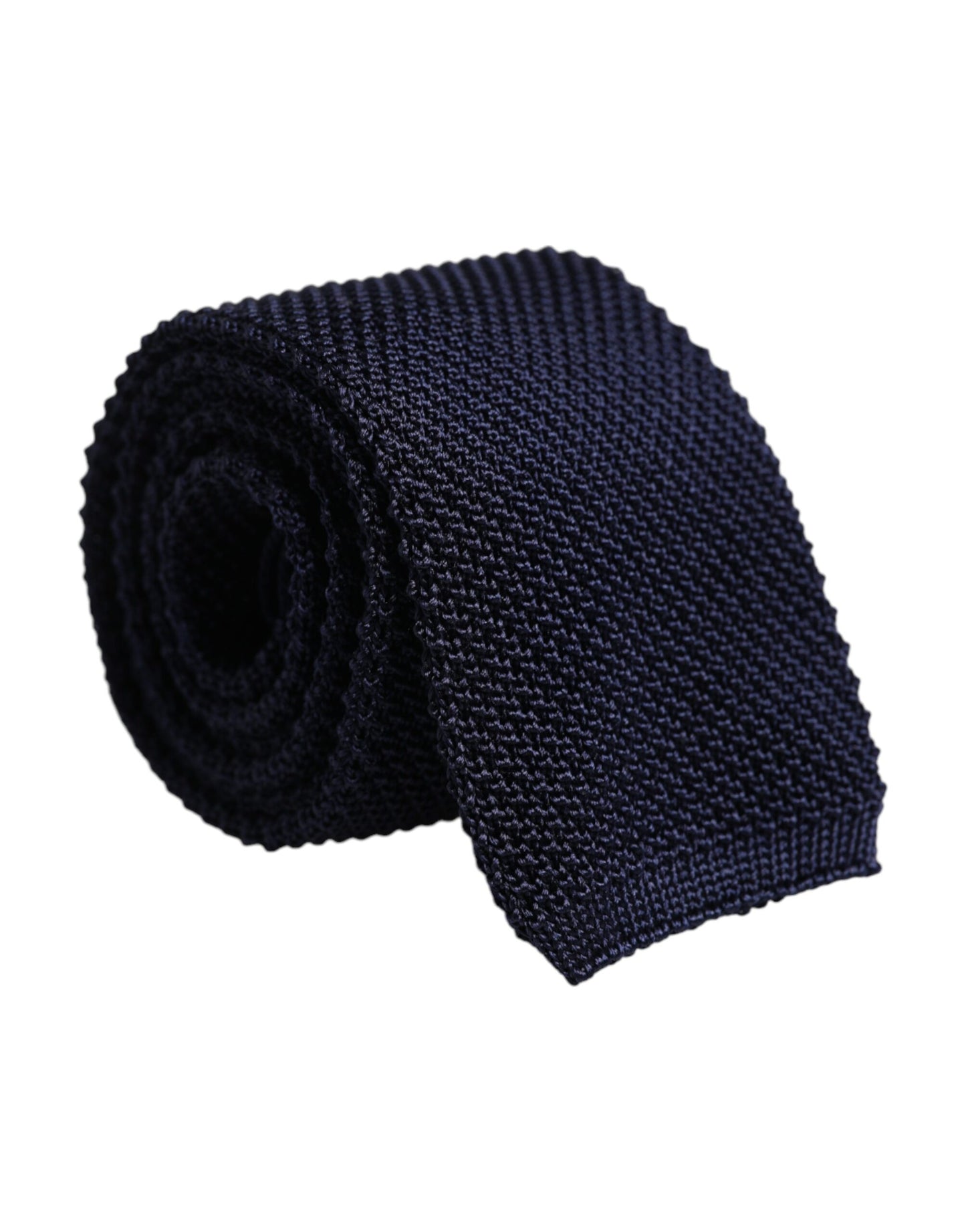 Dolce & Gabbana Dark Blue Silk Adjustable Necktie Tie – par Dolce & Gabbana | Disponible sur Sandy Store ByNet