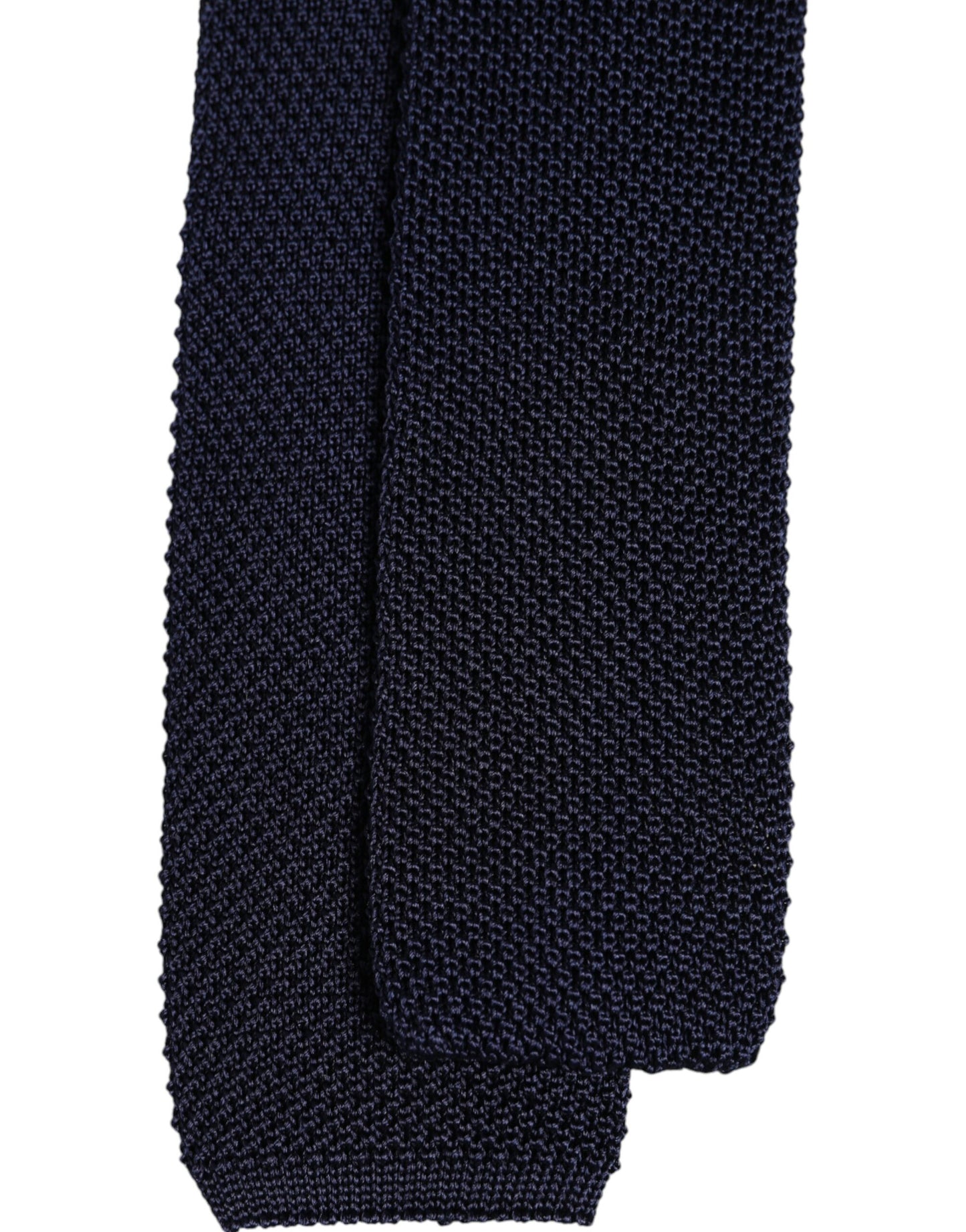 Dolce & Gabbana Dark Blue Silk Adjustable Necktie Tie – par Dolce & Gabbana | Disponible sur Sandy Store ByNet