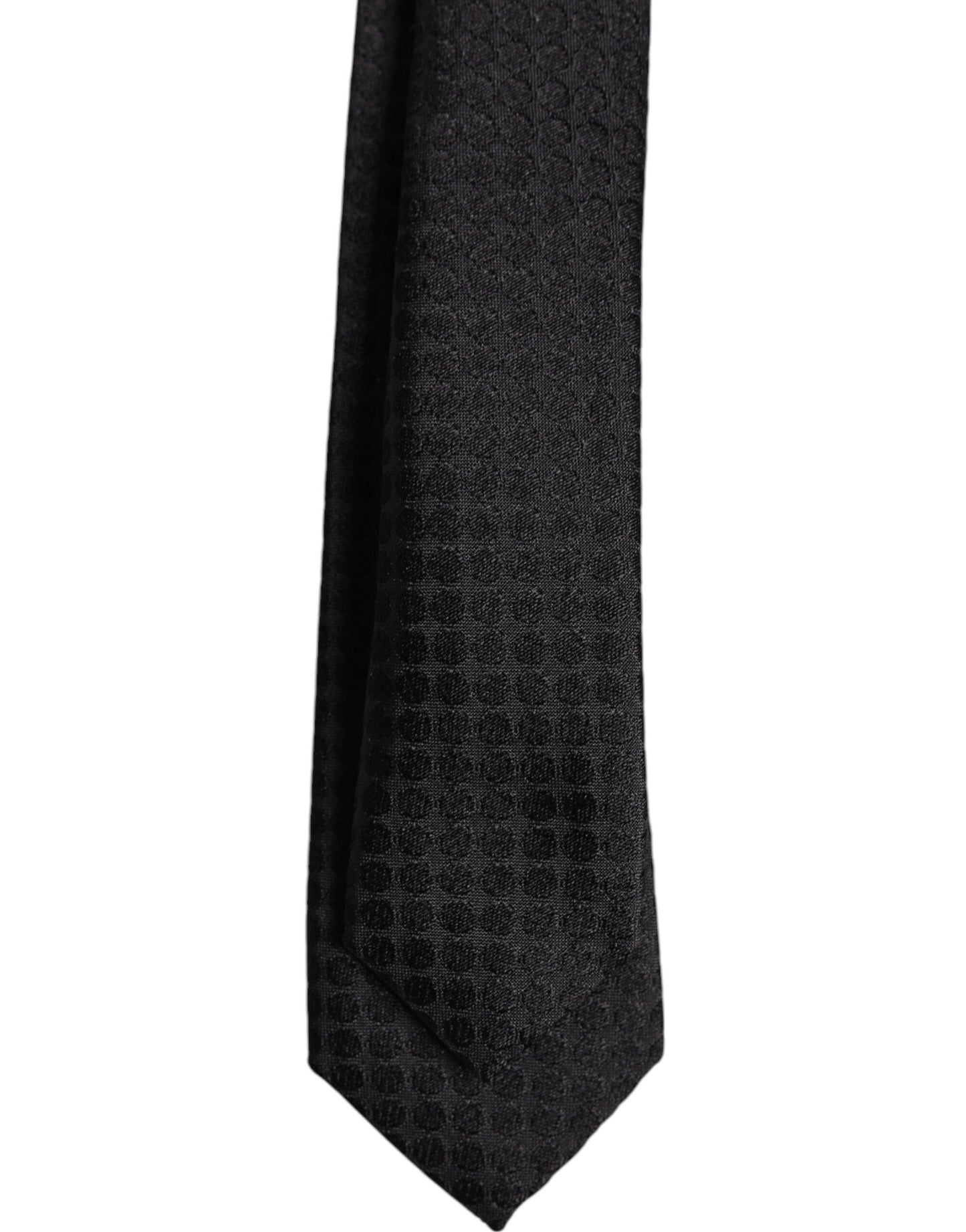 Dolce & Gabbana Black Circles Silk Adjustable Necktie Tie – par Dolce & Gabbana | Disponible sur Sandy Store ByNet