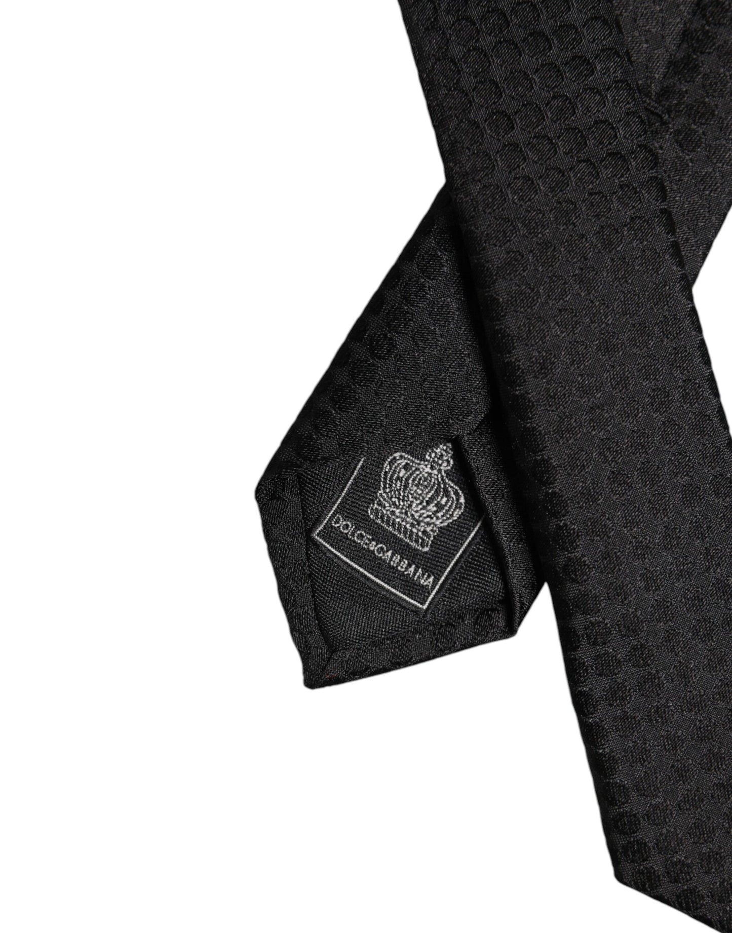 Dolce & Gabbana Black Circles Silk Adjustable Necktie Tie – par Dolce & Gabbana | Disponible sur Sandy Store ByNet