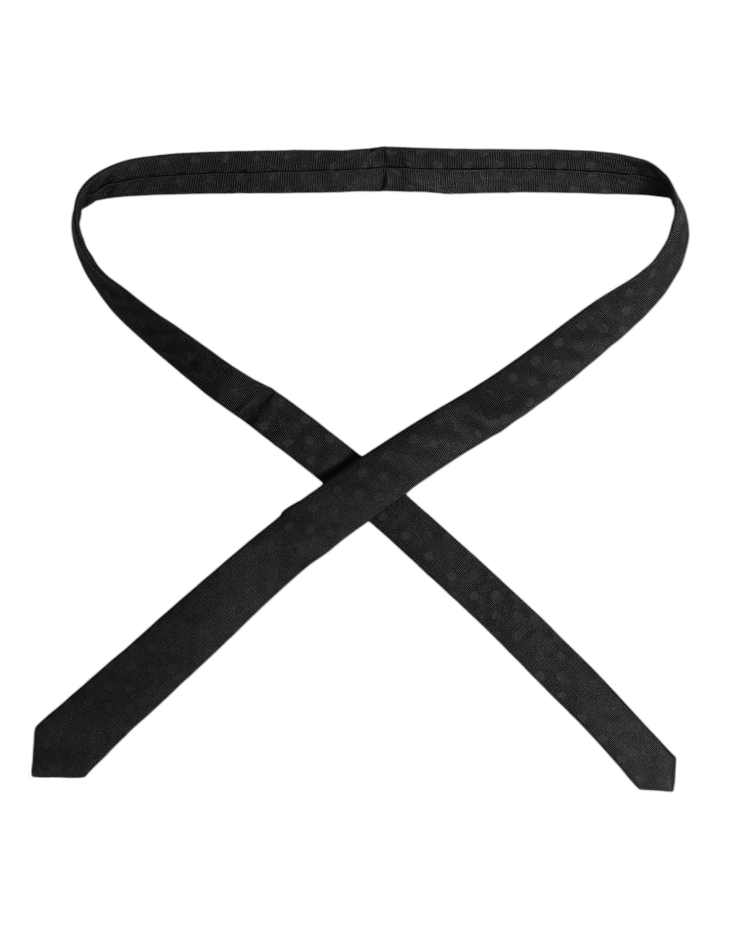 Dolce & Gabbana Black Circles Silk Adjustable Necktie Tie – par Dolce & Gabbana | Disponible sur Sandy Store ByNet