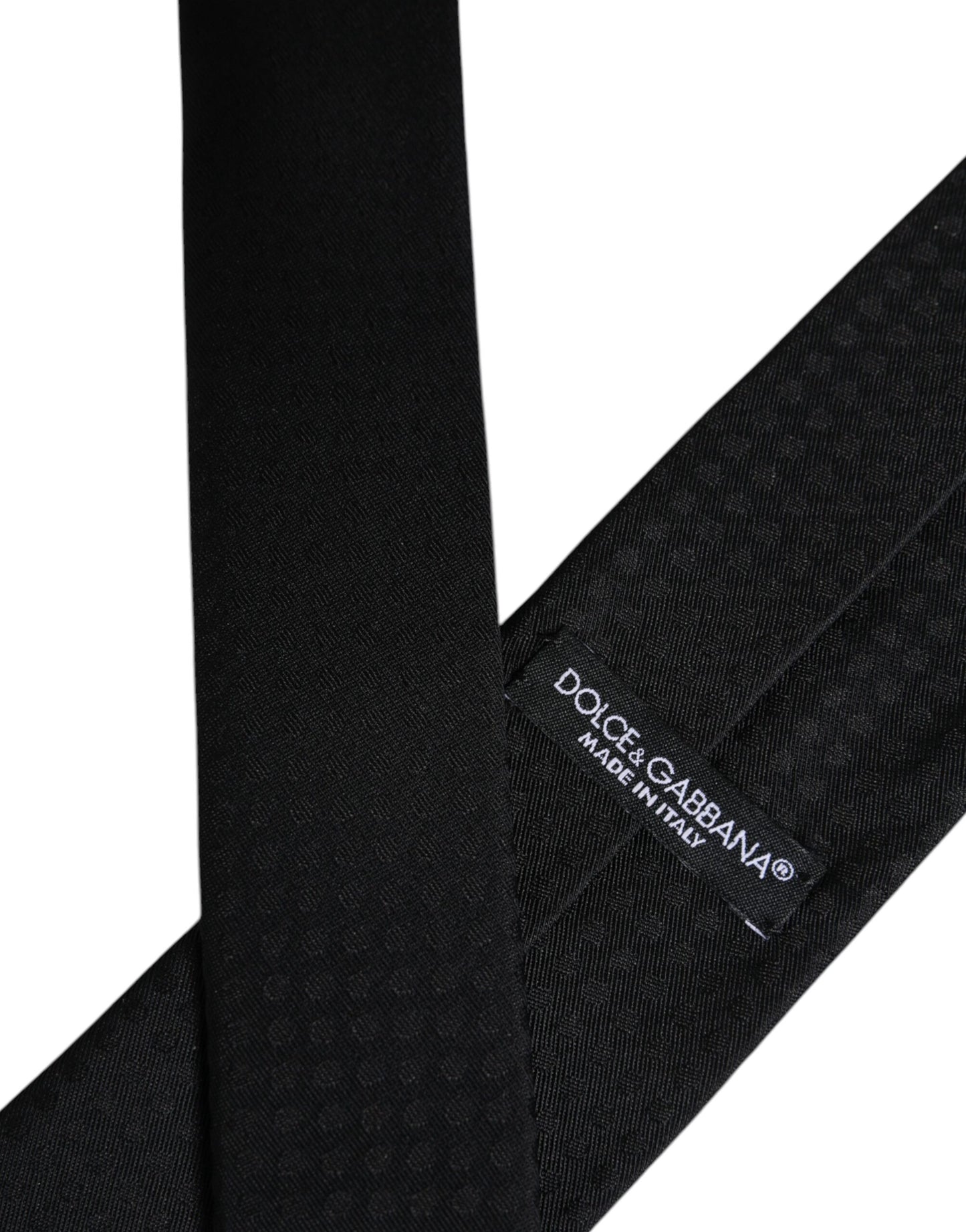 Dolce & Gabbana Black Circles Silk Adjustable Necktie Tie – par Dolce & Gabbana | Disponible sur Sandy Store ByNet