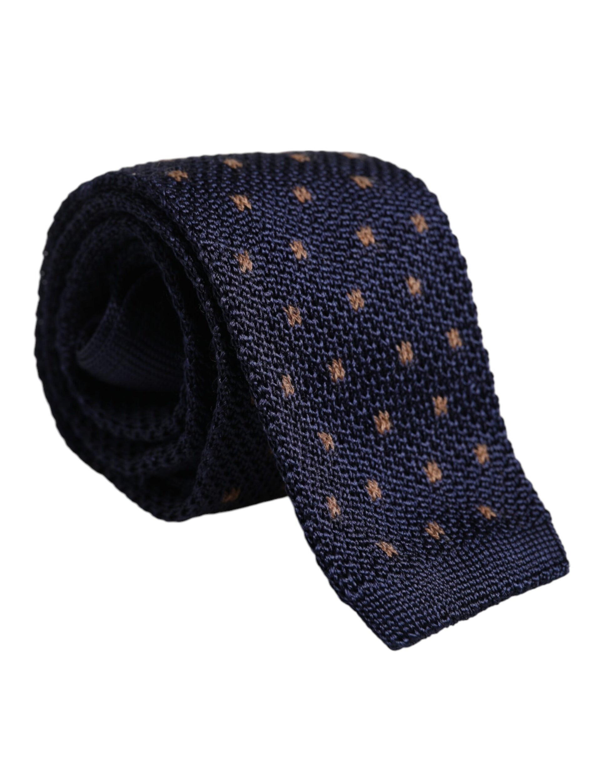 Dolce & Gabbana Blue Polka Dot Silk Adjustable Necktie Tie – par Dolce & Gabbana | Disponible sur Sandy Store ByNet