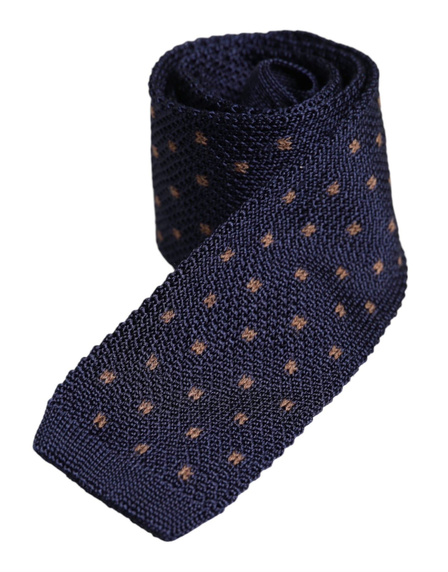 Dolce & Gabbana Blue Polka Dot Silk Adjustable Necktie Tie – par Dolce & Gabbana | Disponible sur Sandy Store ByNet