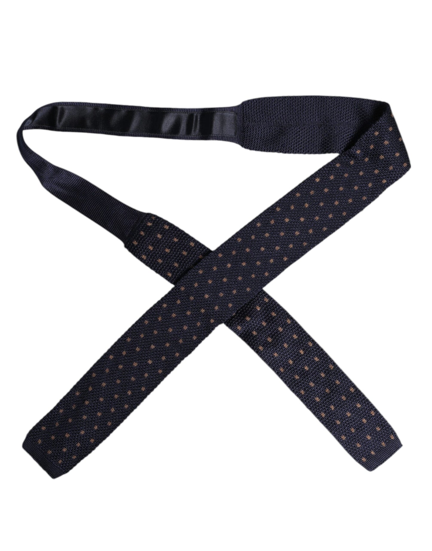 Dolce & Gabbana Blue Polka Dot Silk Adjustable Necktie Tie – par Dolce & Gabbana | Disponible sur Sandy Store ByNet