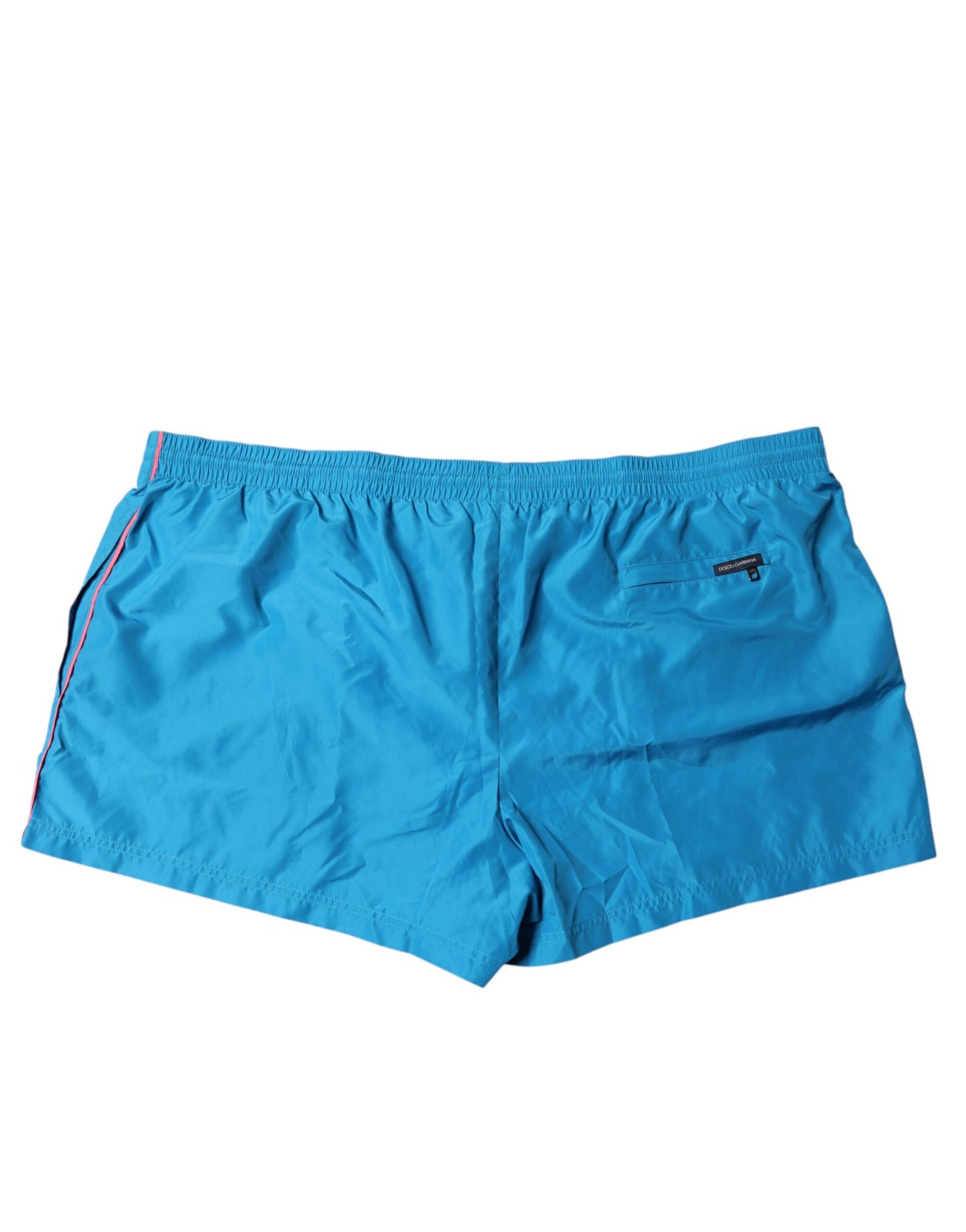 Maillot de bain 2 pièces short de plage Dolce &amp; Gabbana à logo turquoise