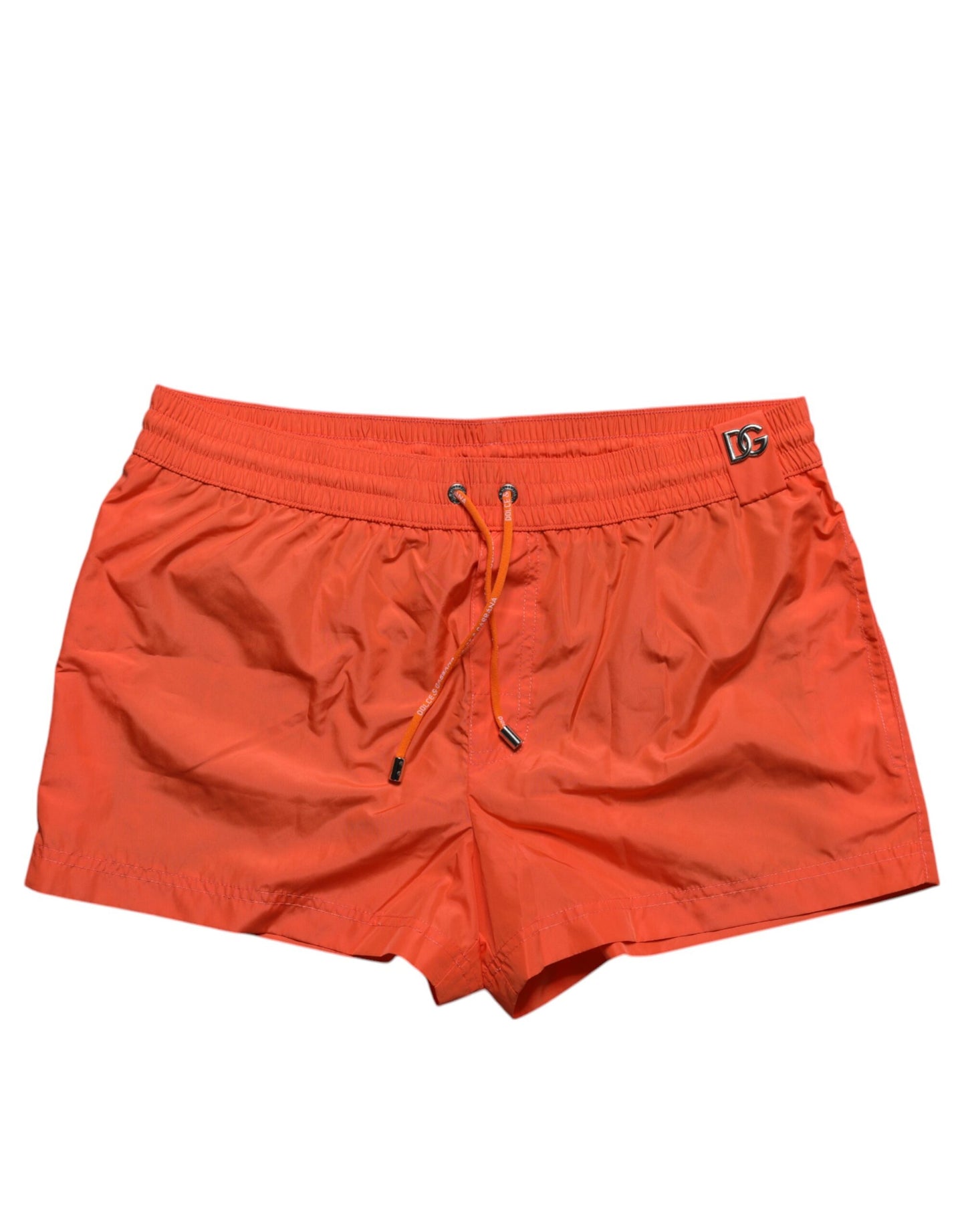 Maillot de bain 2 pièces short de plage en polyester orange Dolce &amp; Gabbana