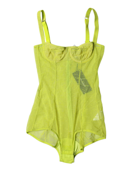 Dolce &amp; Gabbana Sous-vêtement soutien-gorge balconnet en tulle vert