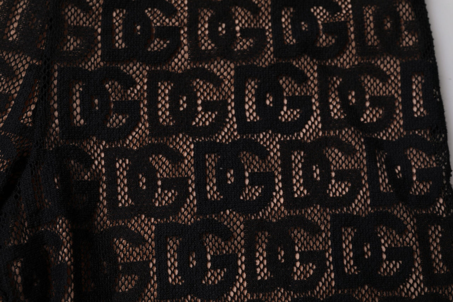 Dolce & Gabbana Black Logo Monogram Cropped Tights Underwear – IT2 | S par Dolce & Gabbana | Disponible sur Sandy Store ByNet