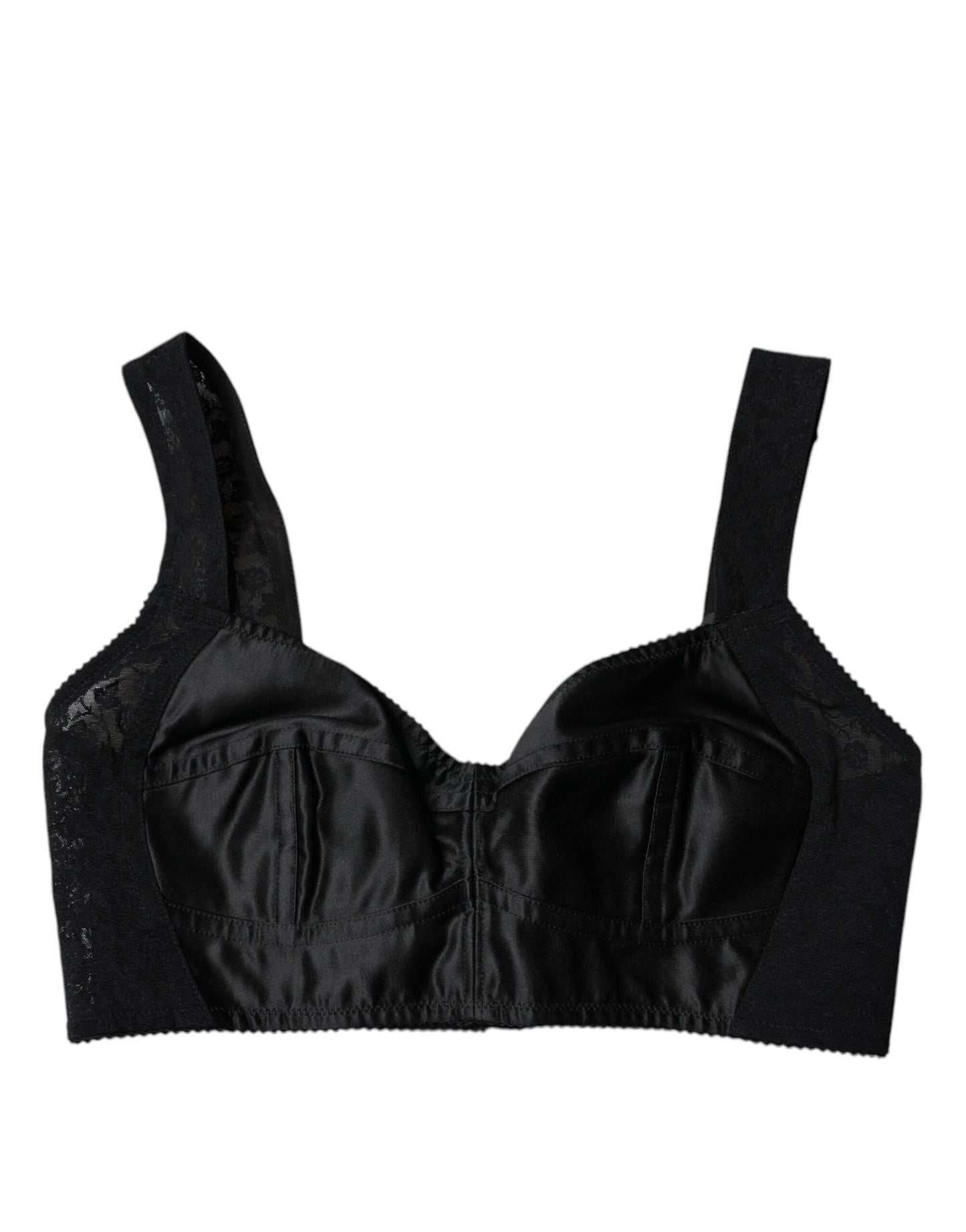 Dolce & Gabbana Black Nylon Balconcino Brassiere Underwear – IT40|S par Dolce & Gabbana | Disponible sur Sandy Store ByNet