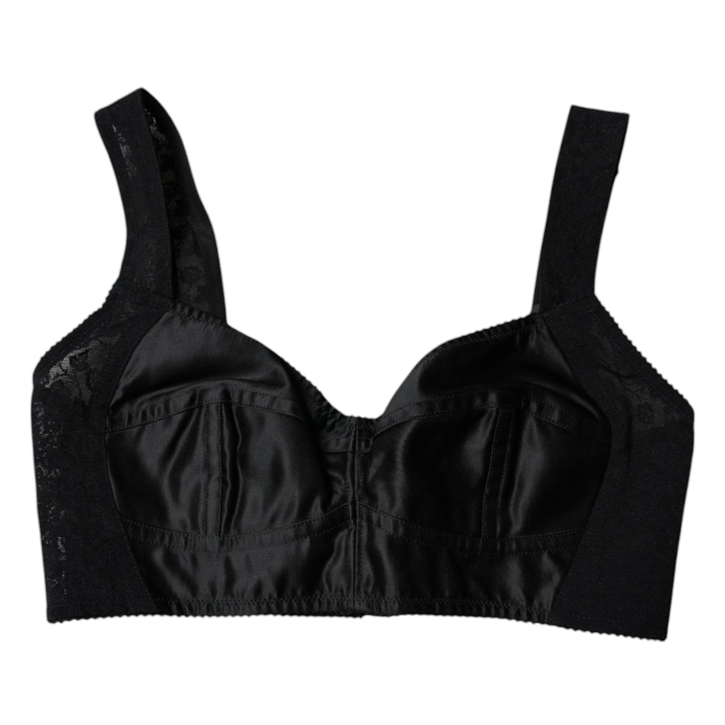 Dolce & Gabbana Black Nylon Balconcino Brassiere Underwear – IT40|S par Dolce & Gabbana | Disponible sur Sandy Store ByNet