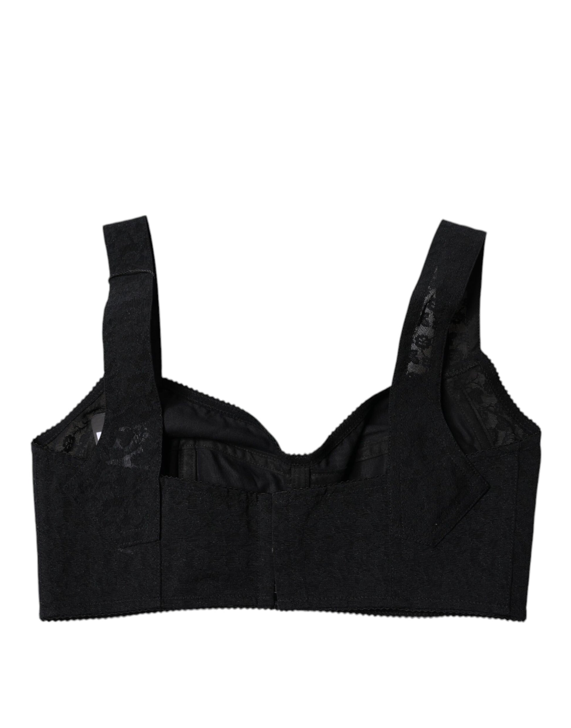 Dolce & Gabbana Black Nylon Balconcino Brassiere Underwear – IT40|S par Dolce & Gabbana | Disponible sur Sandy Store ByNet