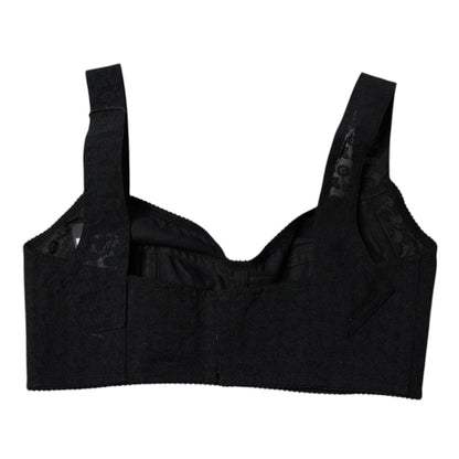 Dolce & Gabbana Black Nylon Balconcino Brassiere Underwear – IT40|S par Dolce & Gabbana | Disponible sur Sandy Store ByNet