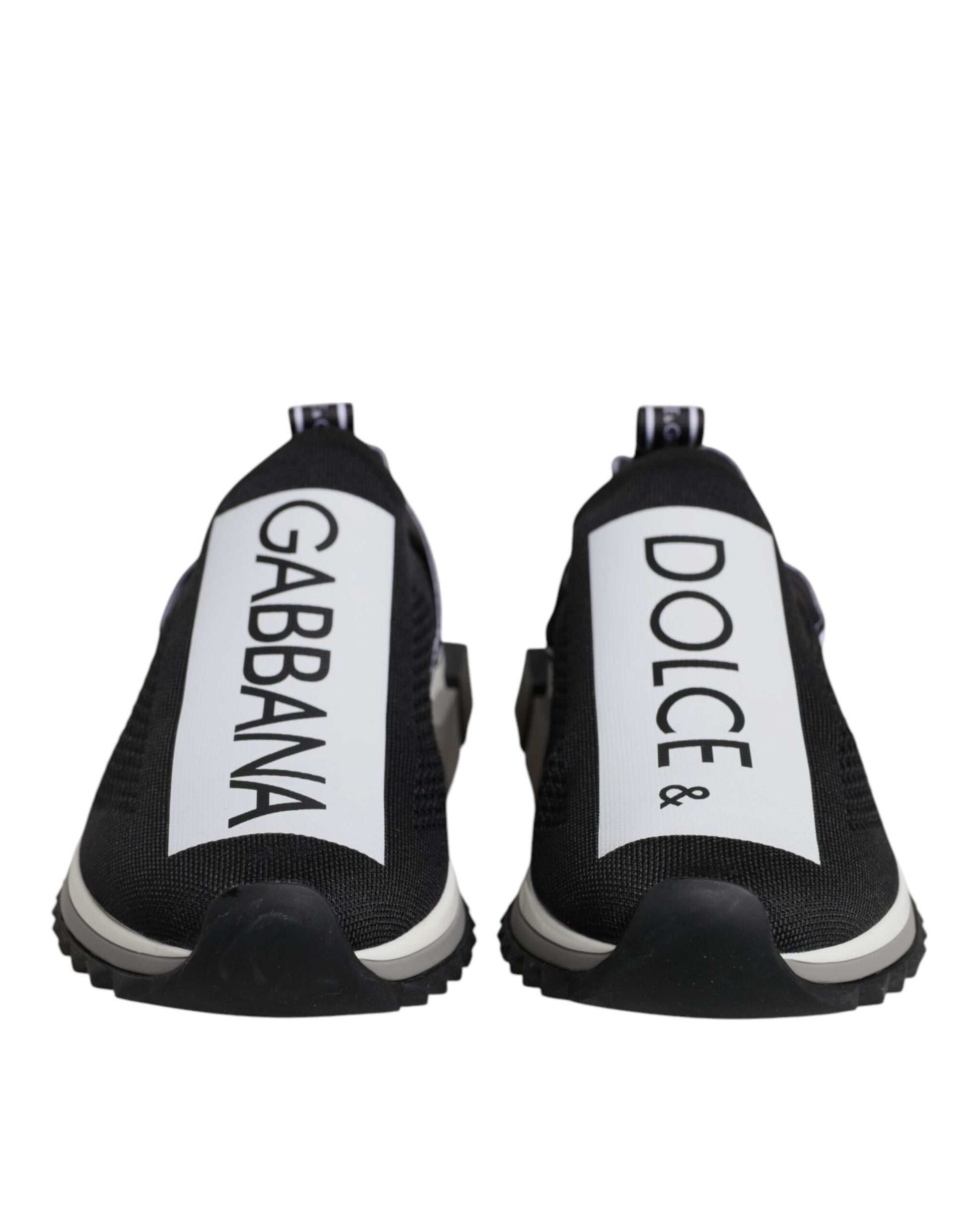 Dolce & Gabbana Black White Slip On Sorrento Sneakers Shoes – EU40/US7 par Dolce & Gabbana | Disponible sur Sandy Store ByNet