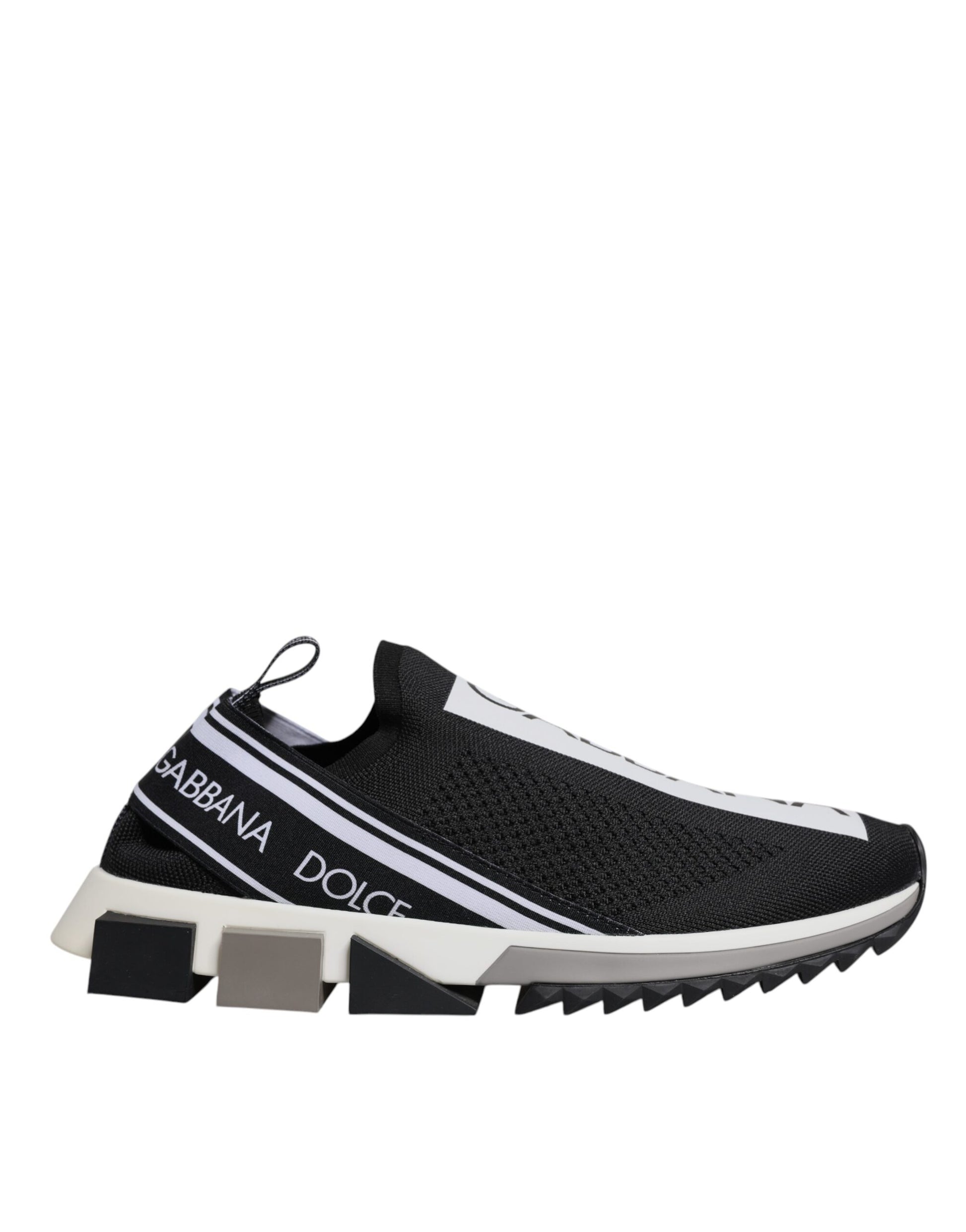 Dolce & Gabbana Black White Slip On Sorrento Sneakers Shoes – EU40/US7 par Dolce & Gabbana | Disponible sur Sandy Store ByNet