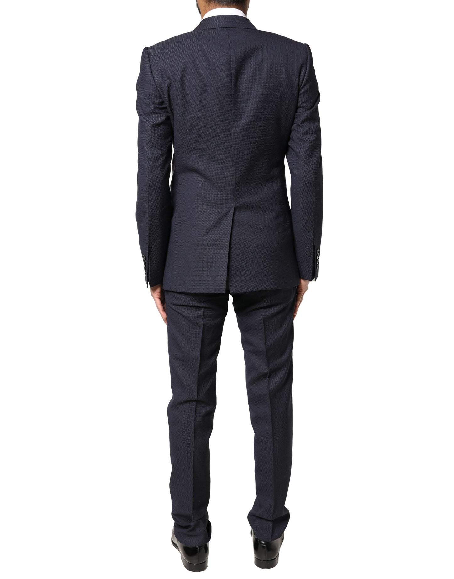 Traje formal de tres piezas MARTINI de fantasía negra de Dolce &amp; Gabbana