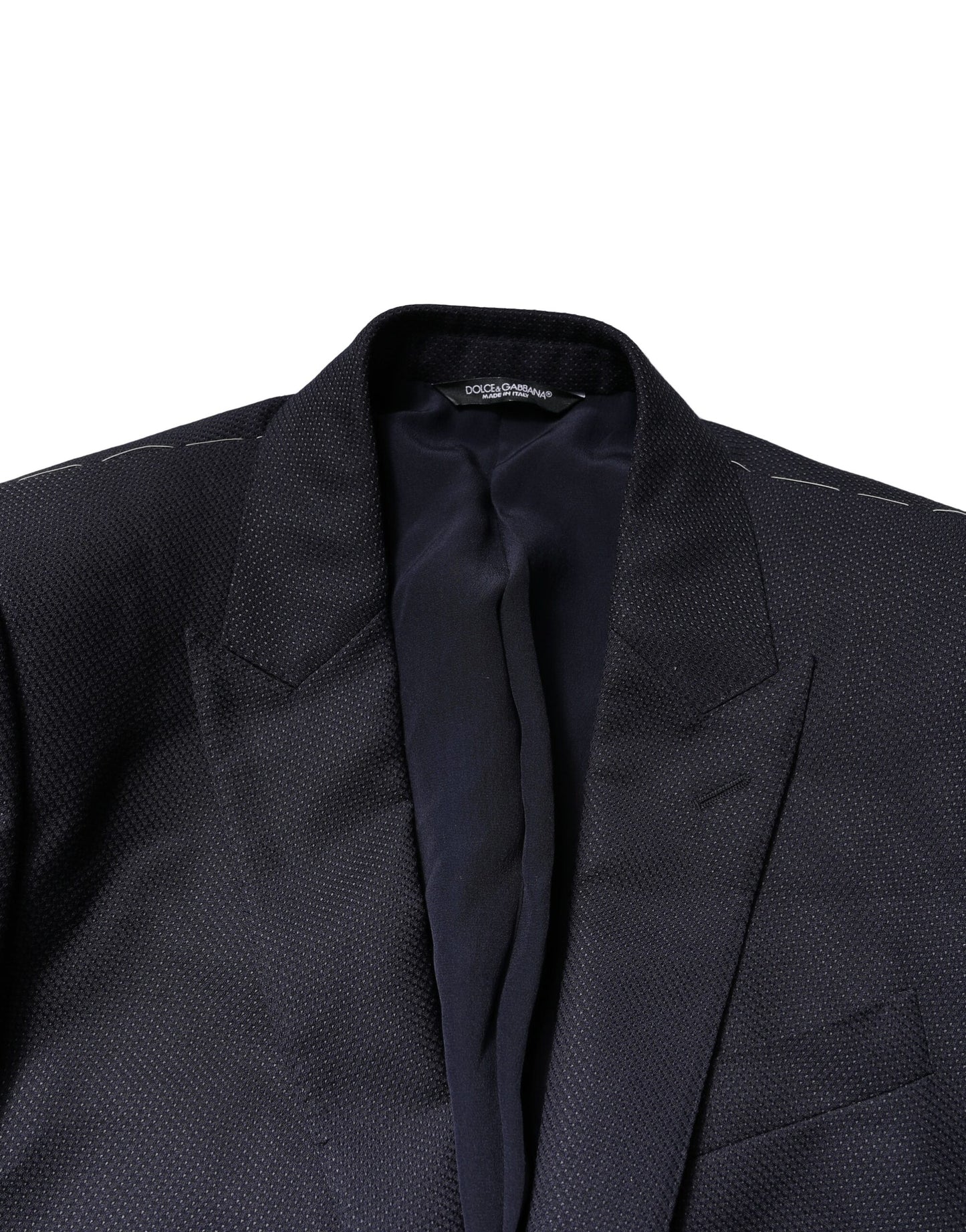 Traje formal de tres piezas MARTINI de fantasía negra de Dolce &amp; Gabbana