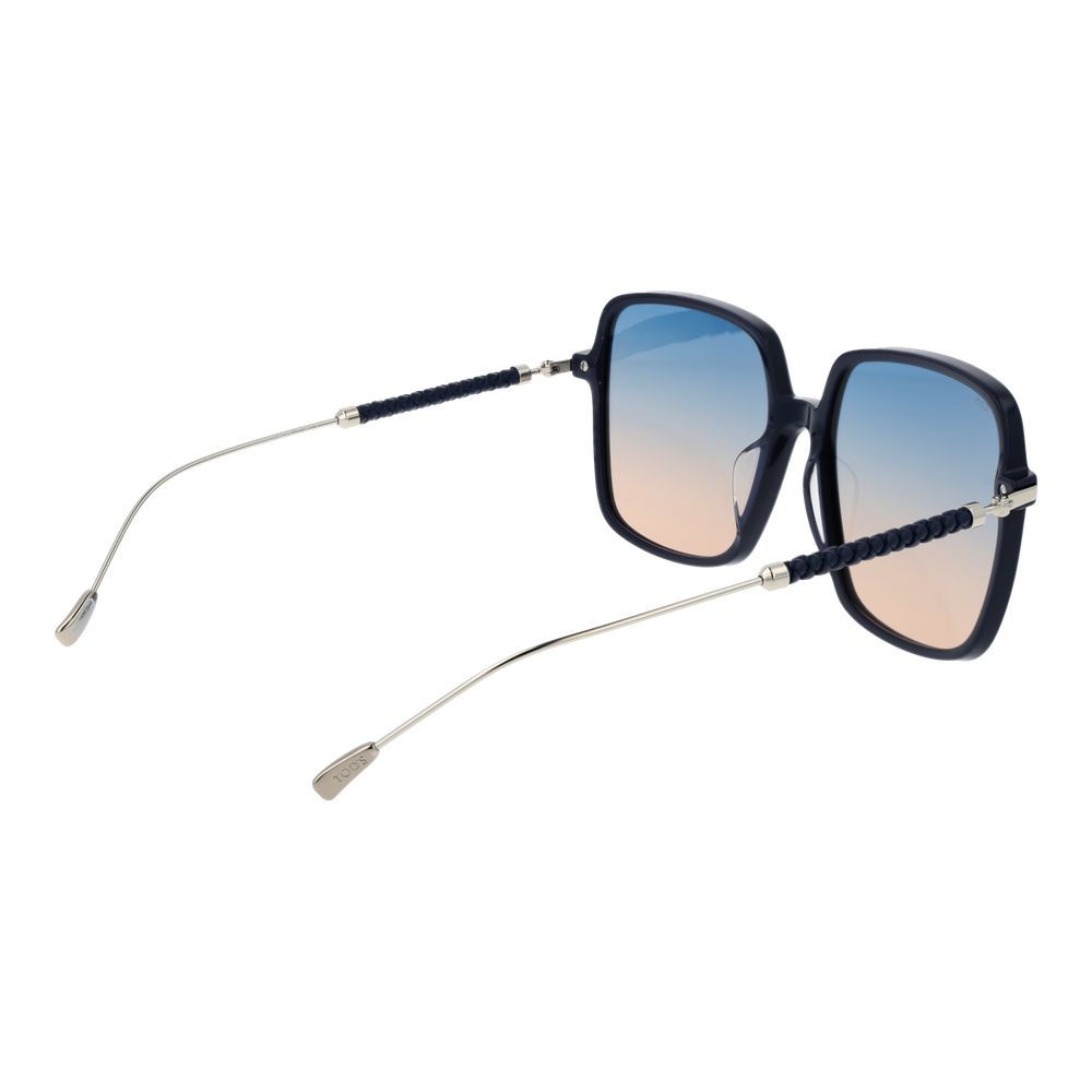 Lunettes de soleil bleues pour femmes Tod's