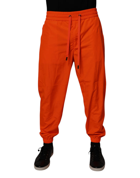 Pantalones deportivos Dolce &amp; Gabbana de poliéster naranja para hombre