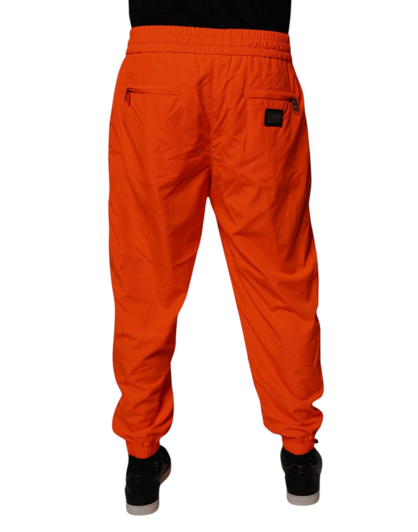 Pantalones deportivos Dolce &amp; Gabbana de poliéster naranja para hombre