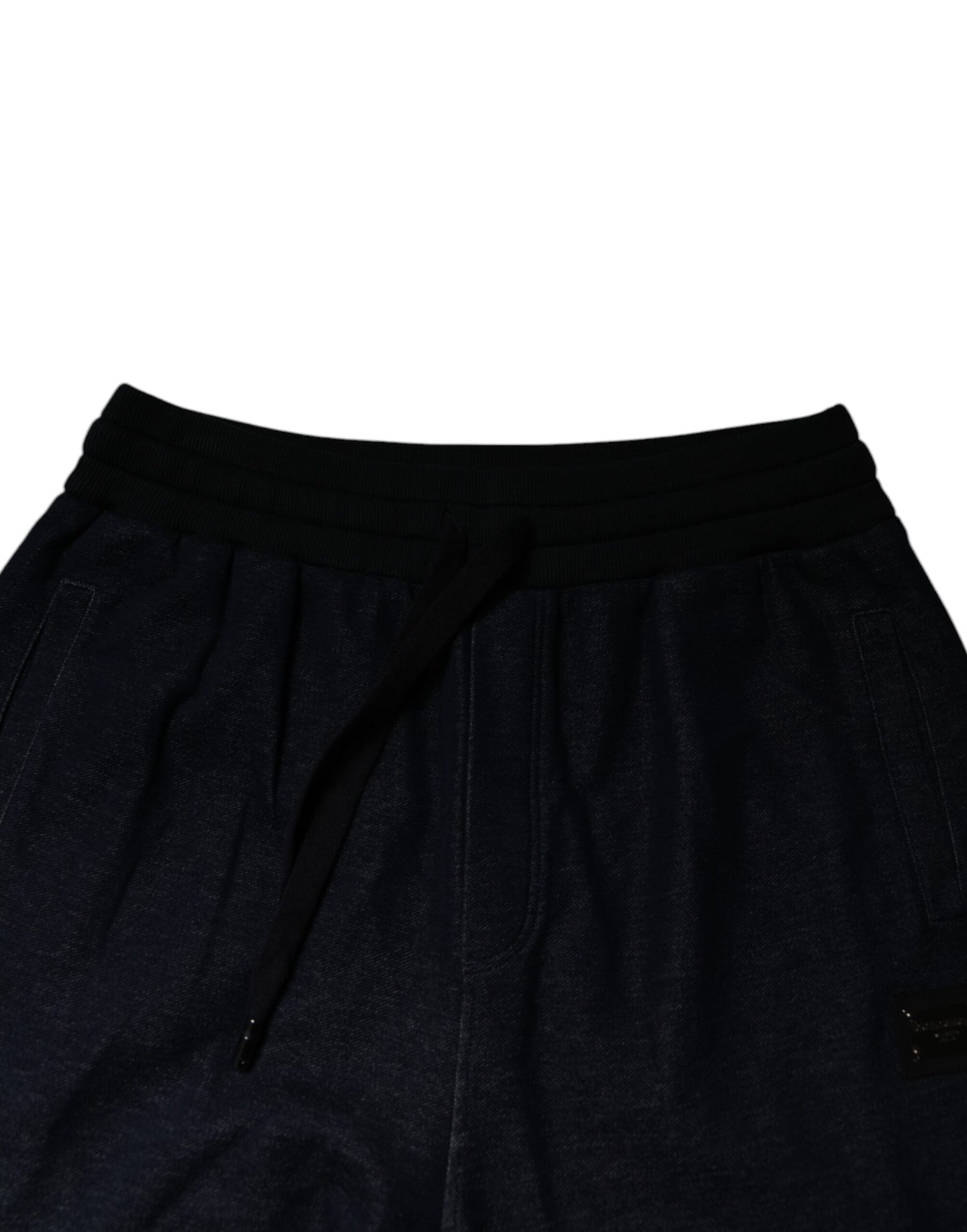 Pantalones deportivos Dolce &amp; Gabbana de jacquard negro para hombre