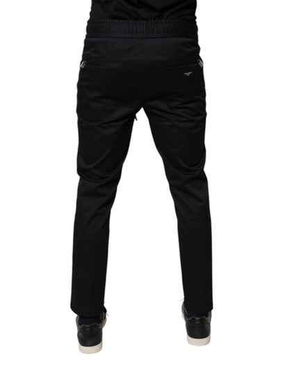 Pantalones deportivos Dolce &amp; Gabbana de algodón azul oscuro para hombre