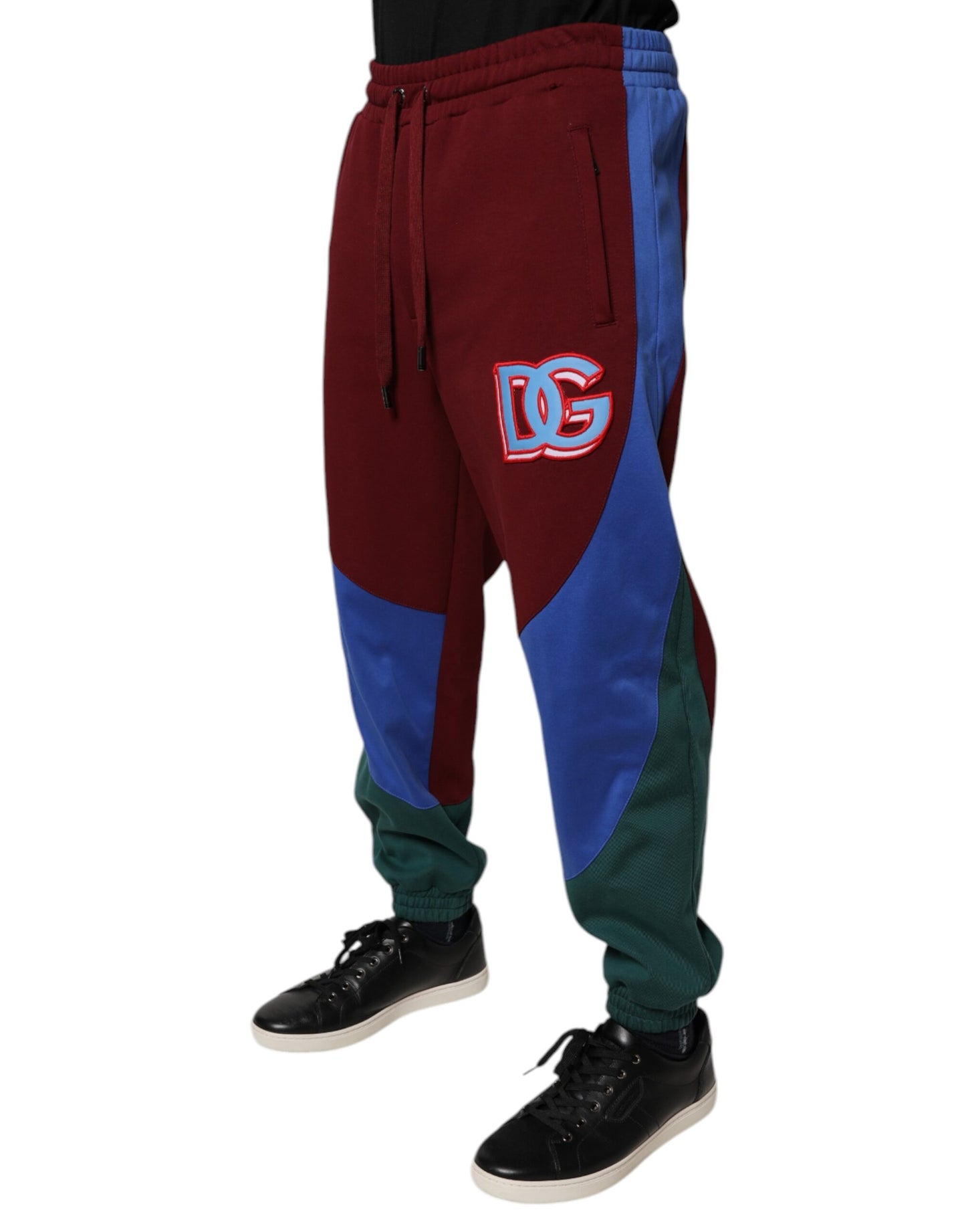 Pantalones deportivos Dolce &amp; Gabbana de algodón multicolor para hombre