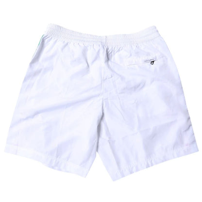 Maillot de bain en polyester blanc Dolce &amp; Gabbana