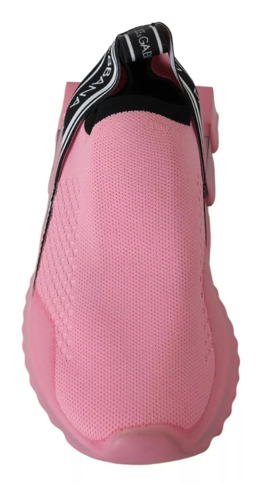 Zapatillas deportivas rosas de caña baja Sorrento de Dolce &amp; Gabbana, zapatos informales sin cordones
