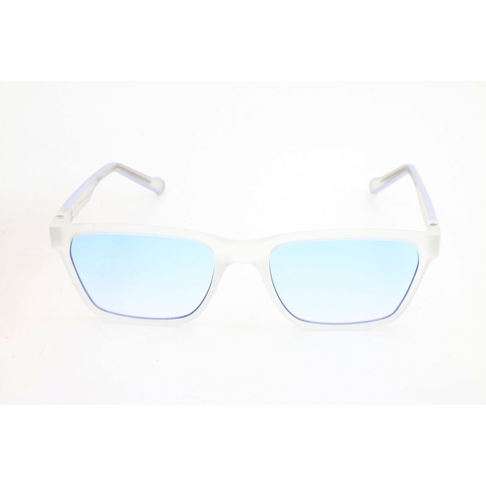 Lunettes de soleil transparentes Adidas en cuir de veau